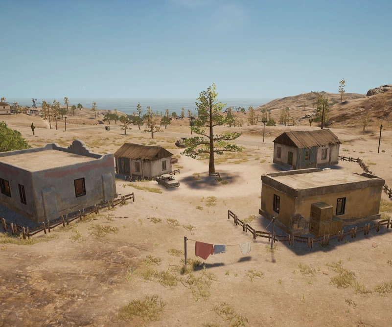 Guess the location on the PUBG Miramar map