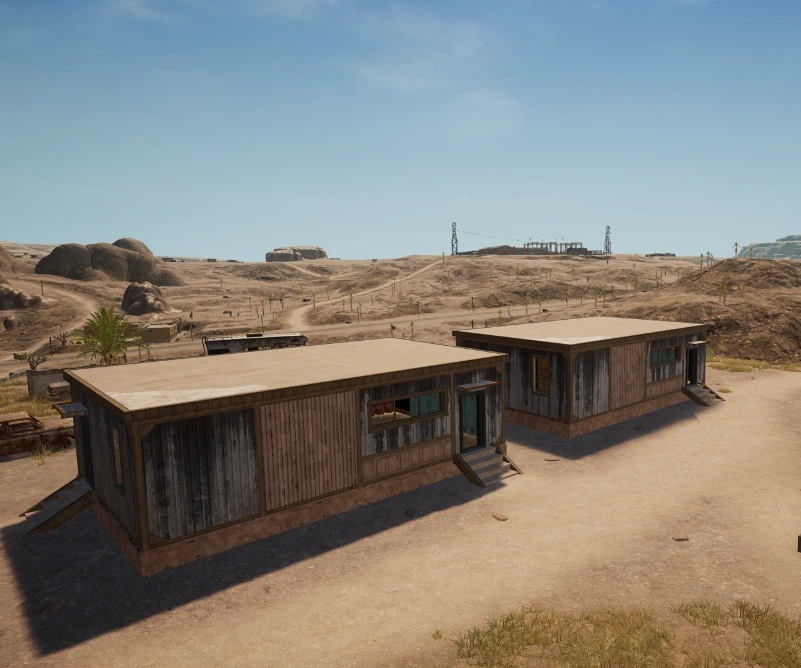 Guess the location on the PUBG Miramar map