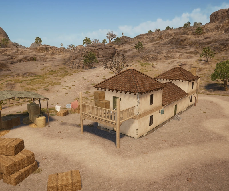 Guess the location on the PUBG Miramar map