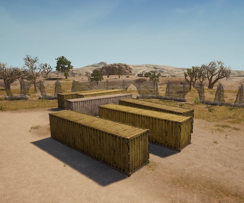 Guess the location on the PUBG Miramar map