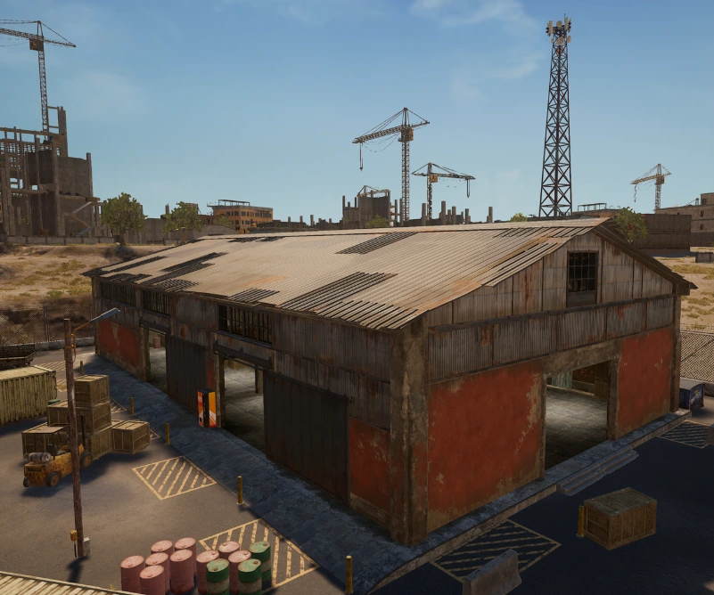 Guess the location on the PUBG Miramar map