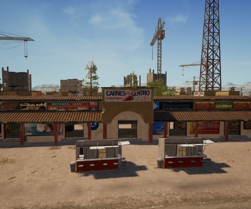 Guess the location on the PUBG Miramar map