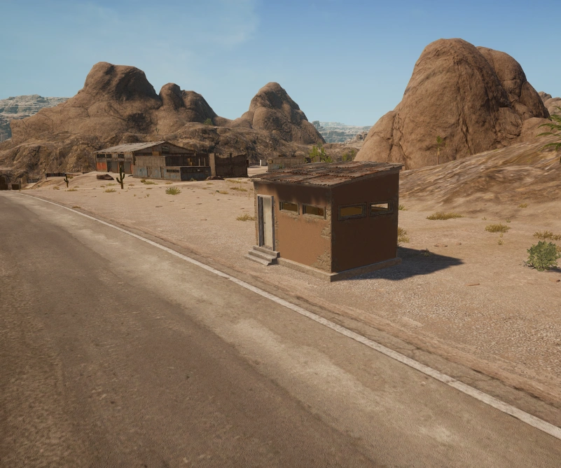 Guess the location on the PUBG Miramar map