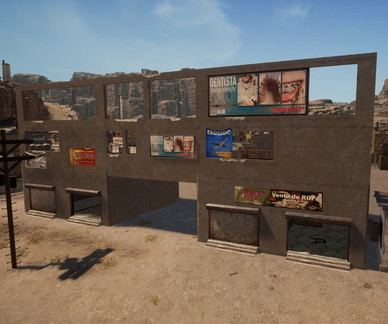 Guess the location on the PUBG Miramar map