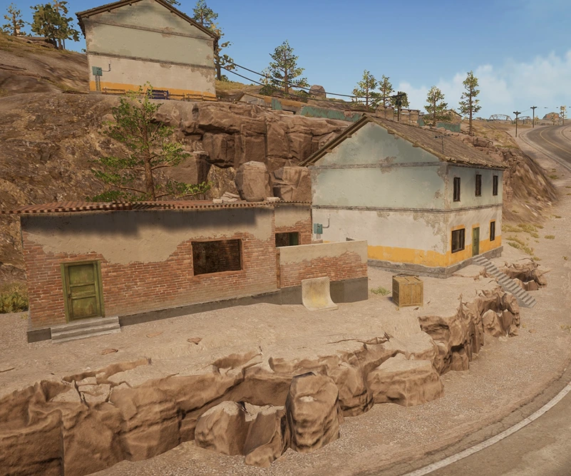 Guess the location on the PUBG Miramar map