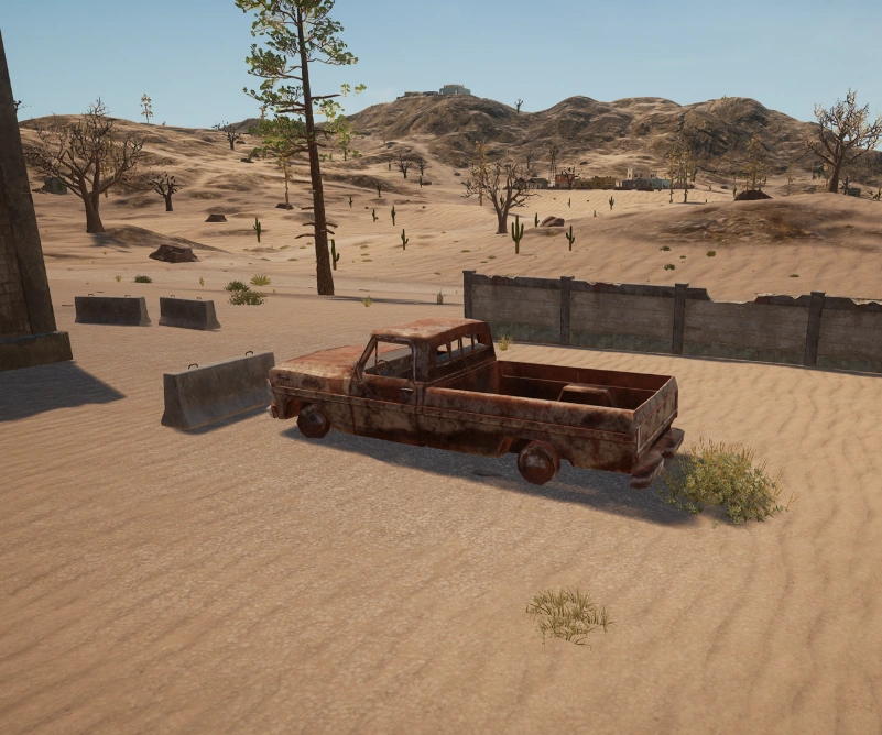 Guess the location on the PUBG Miramar map