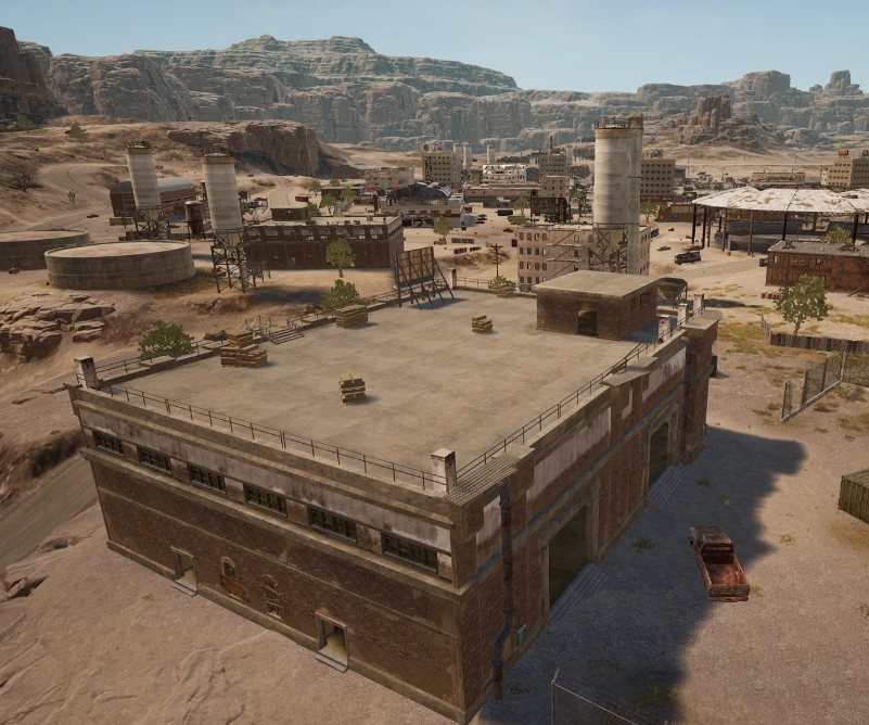 Guess the location on the PUBG Miramar map