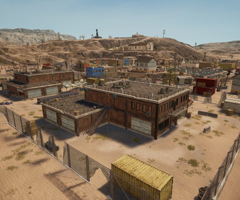 Guess the location on the PUBG Miramar map