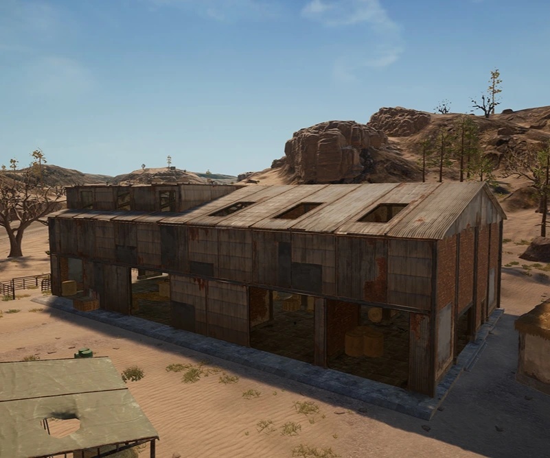 Guess the location on the PUBG Miramar map