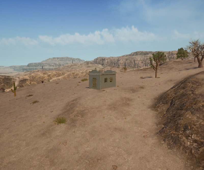 Guess the location on the PUBG Miramar map
