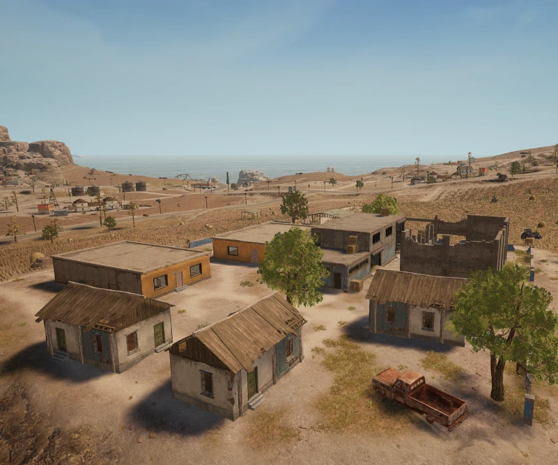 Guess the location on the PUBG Miramar map