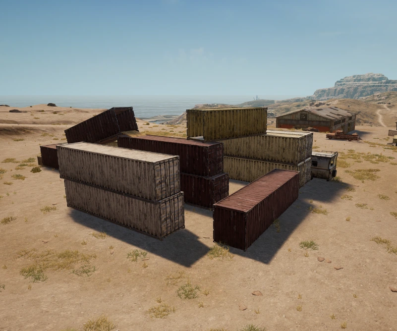 Guess the location on the PUBG Miramar map