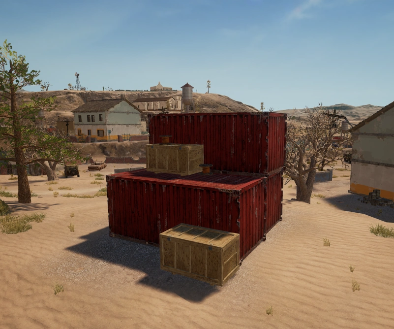 Guess the location on the PUBG Miramar map