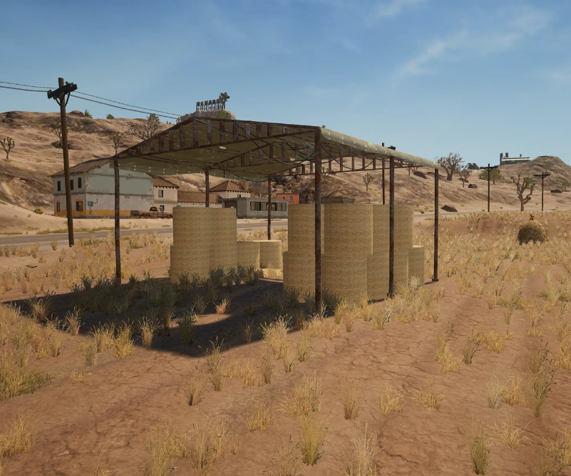 Guess the location on the PUBG Miramar map