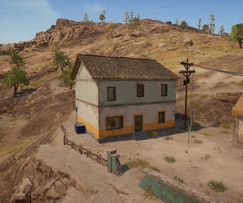 Guess the location on the PUBG Miramar map