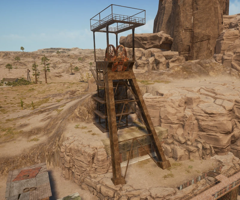 Guess the location on the PUBG Miramar map