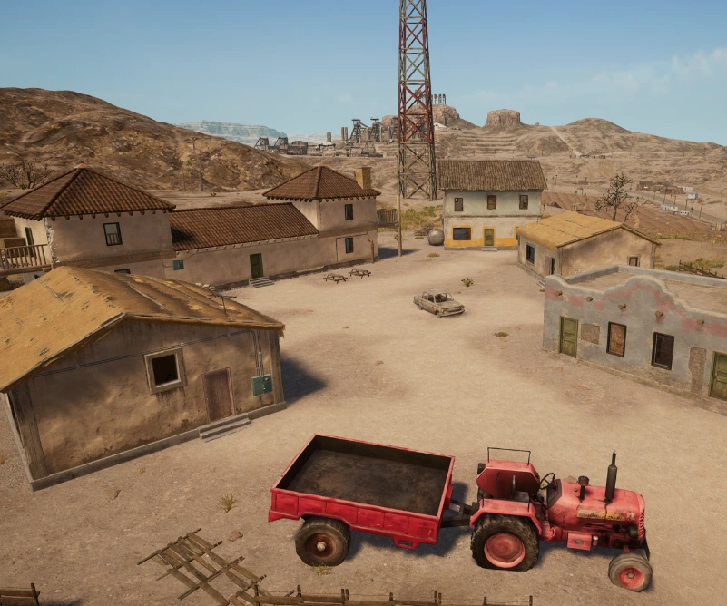 Guess the location on the PUBG Miramar map