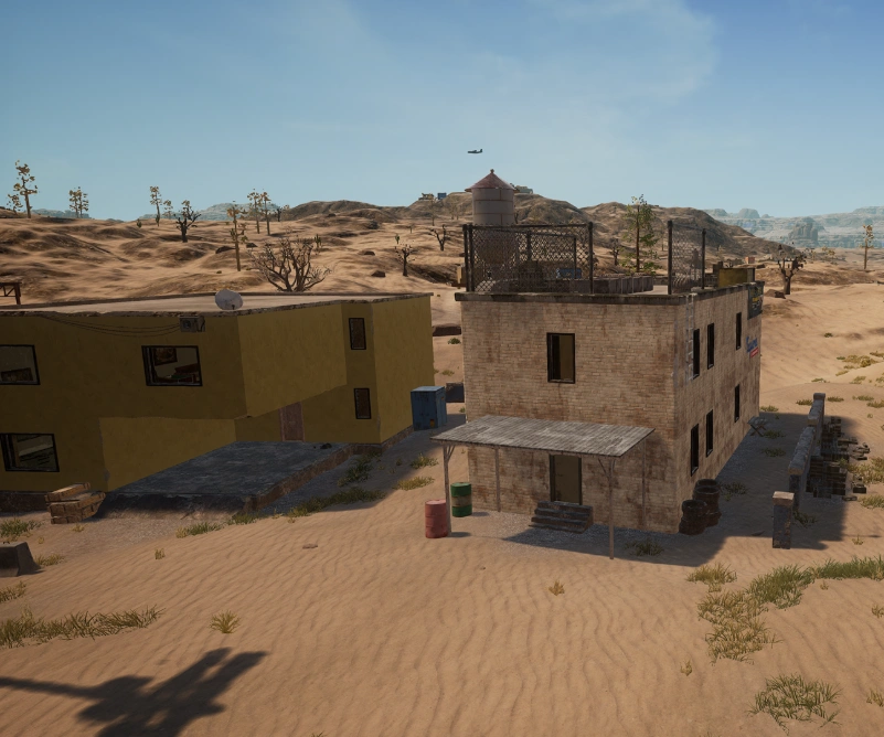 Guess the location on the PUBG Miramar map