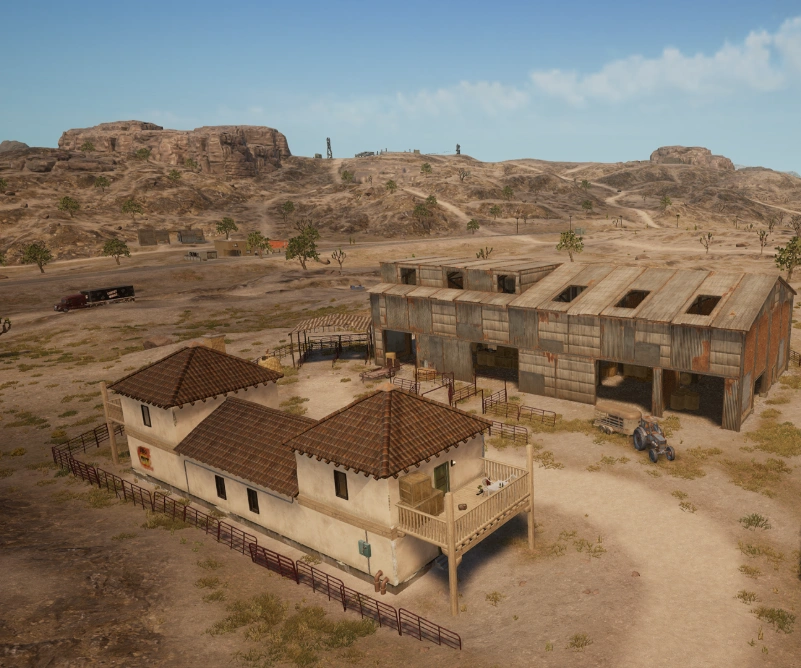 Guess the location on the PUBG Miramar map