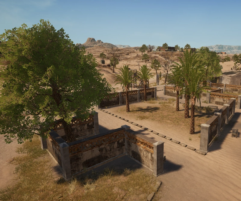 Guess the location on the PUBG Miramar map