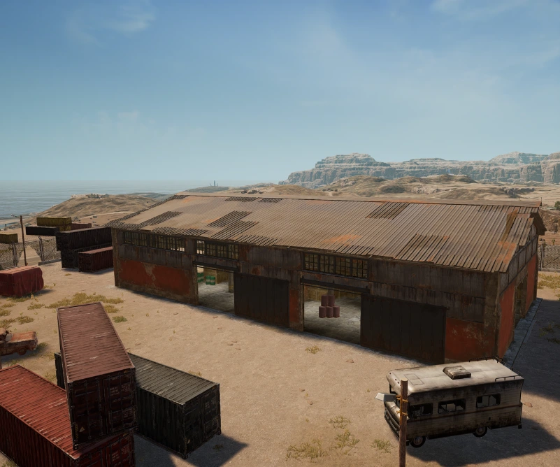 Guess the location on the PUBG Miramar map