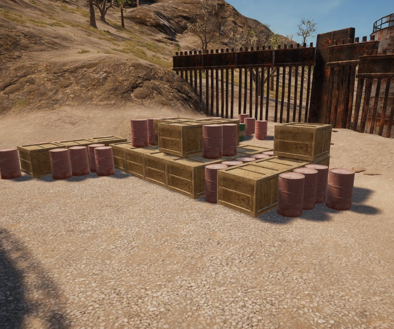 Guess the location on the PUBG Miramar map