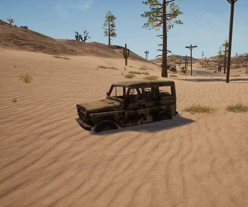 Guess the location on the PUBG Miramar map