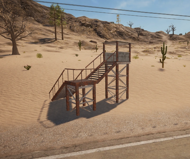 Guess the location on the PUBG Miramar map