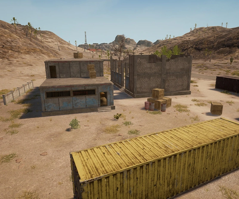 Guess the location on the PUBG Miramar map