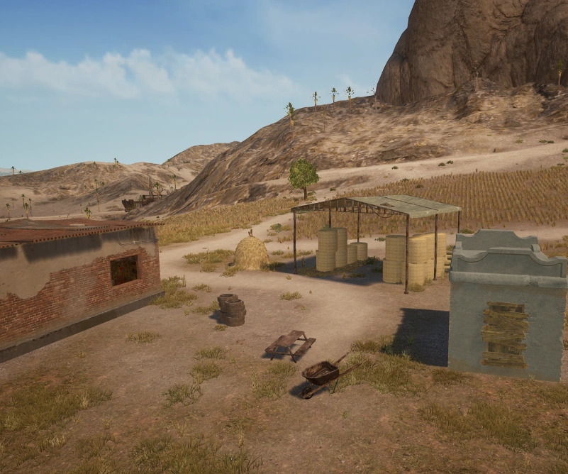 Guess the location on the PUBG Miramar map