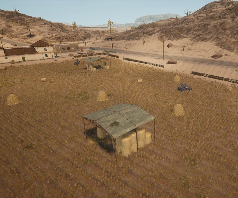 Guess the location on the PUBG Miramar map