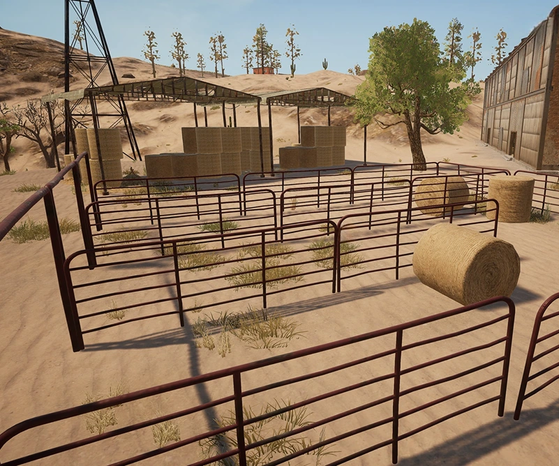 Guess the location on the PUBG Miramar map