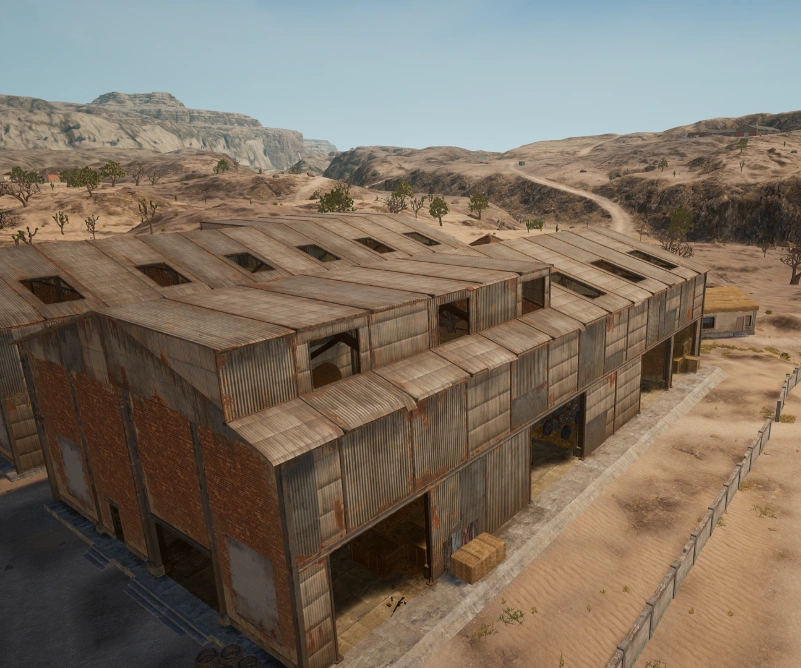 Guess the location on the PUBG Miramar map