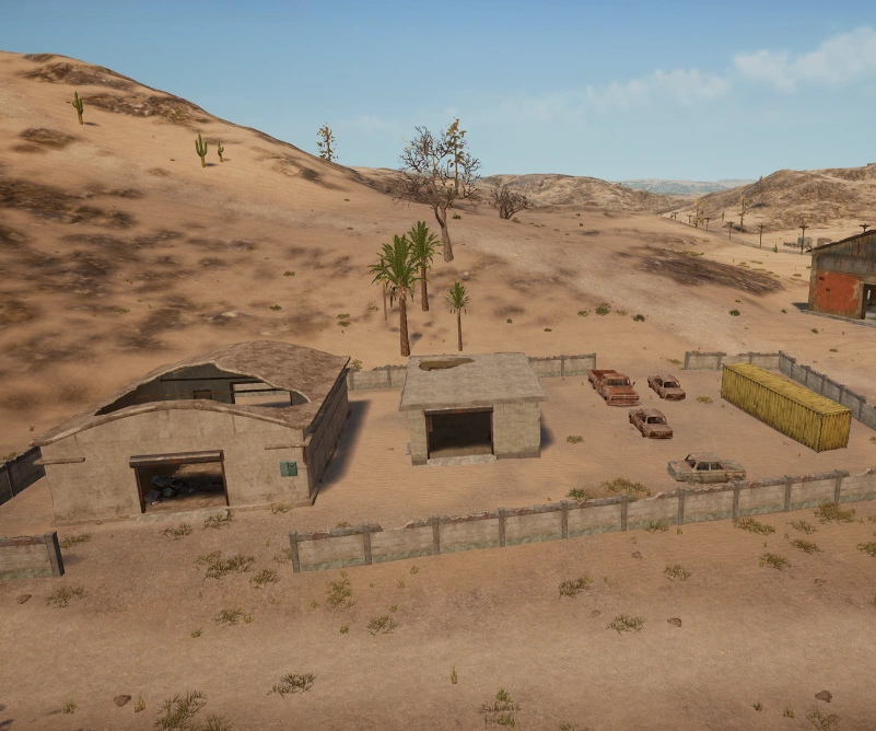 Guess the location on the PUBG Miramar map