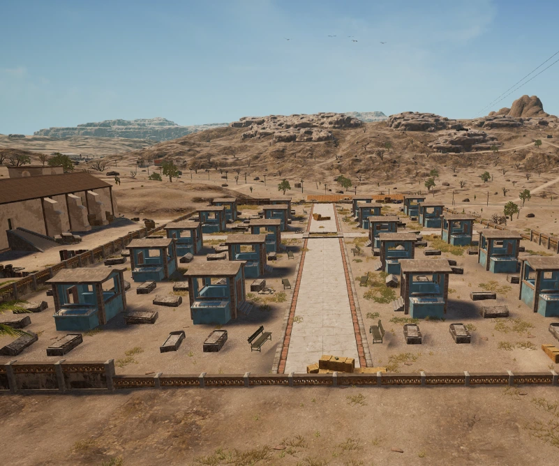 Guess the location on the PUBG Miramar map