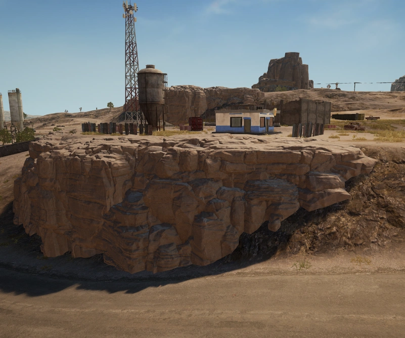 Guess the location on the PUBG Miramar map