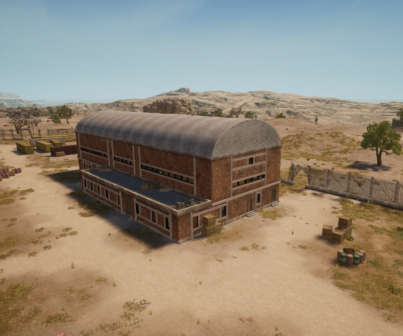 Guess the location on the PUBG Miramar map
