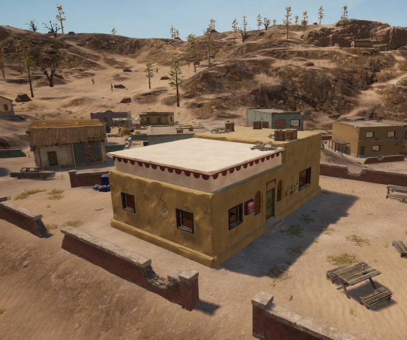 Guess the location on the PUBG Miramar map