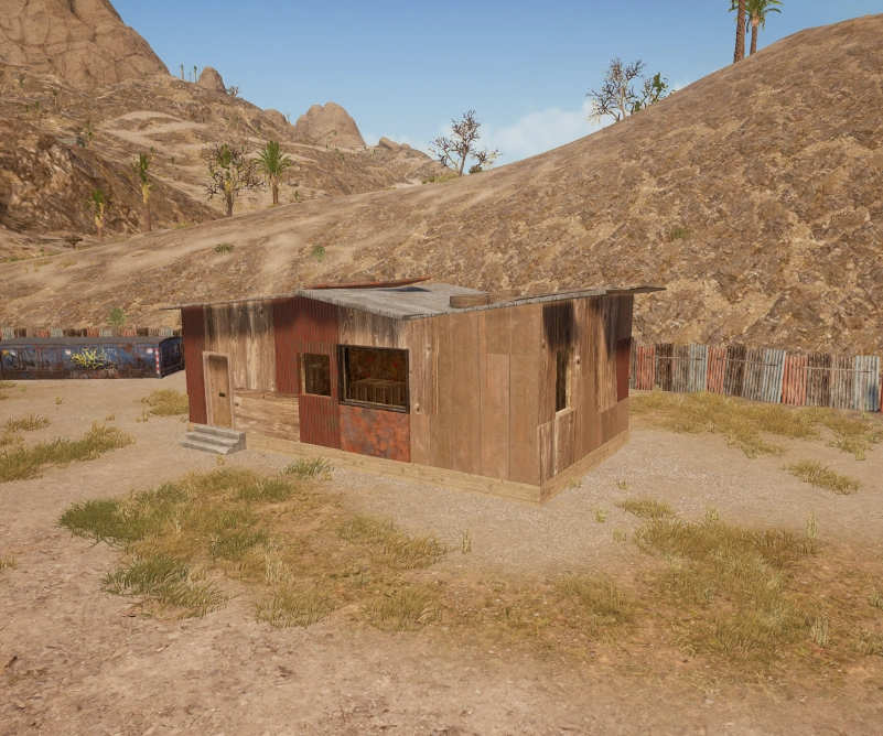 Guess the location on the PUBG Miramar map