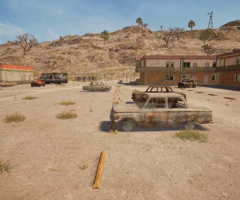 Guess the location on the PUBG Miramar map