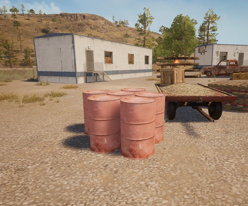 Guess the location on the PUBG Miramar map