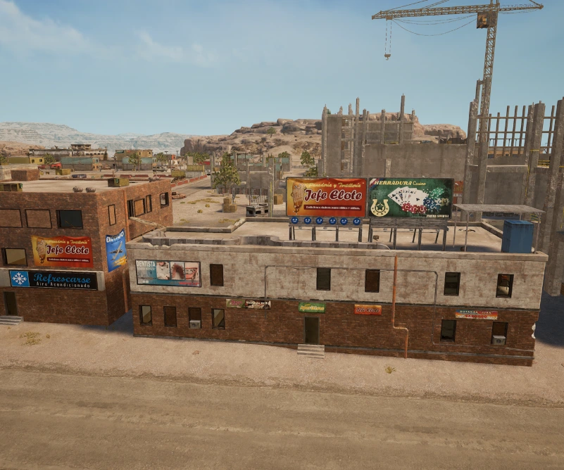 Guess the location on the PUBG Miramar map