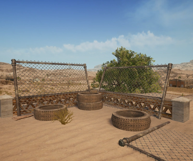 Guess the location on the PUBG Miramar map