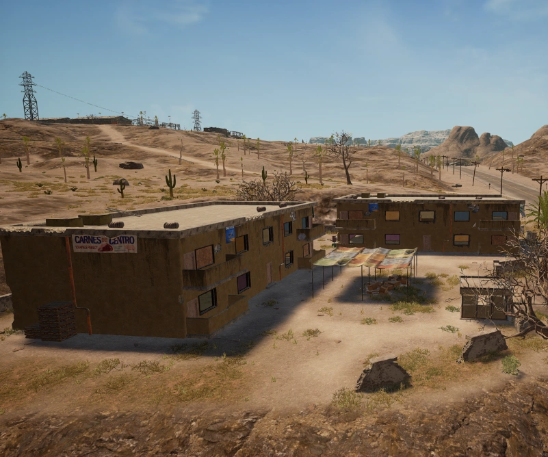 Guess the location on the PUBG Miramar map