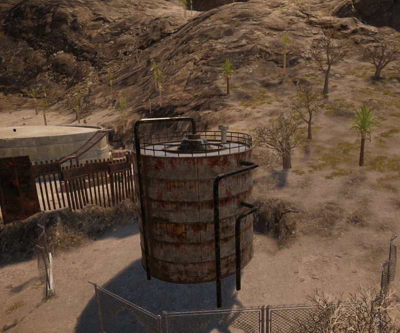 Guess the location on the PUBG Miramar map