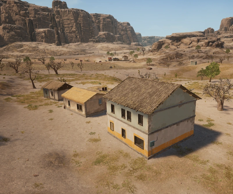Guess the location on the PUBG Miramar map