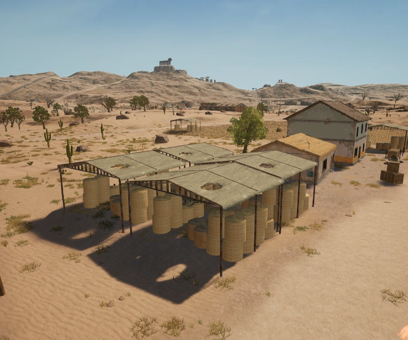 Guess the location on the PUBG Miramar map