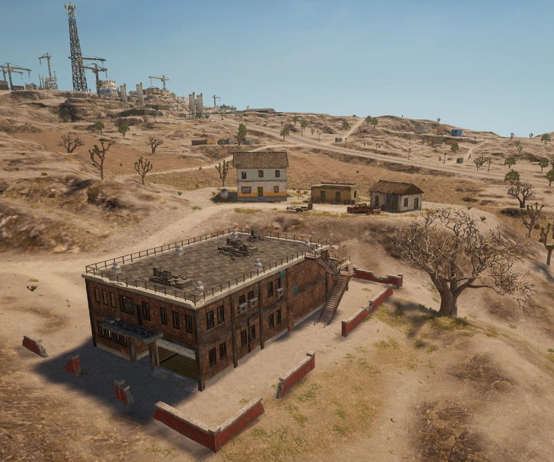Guess the location on the PUBG Miramar map