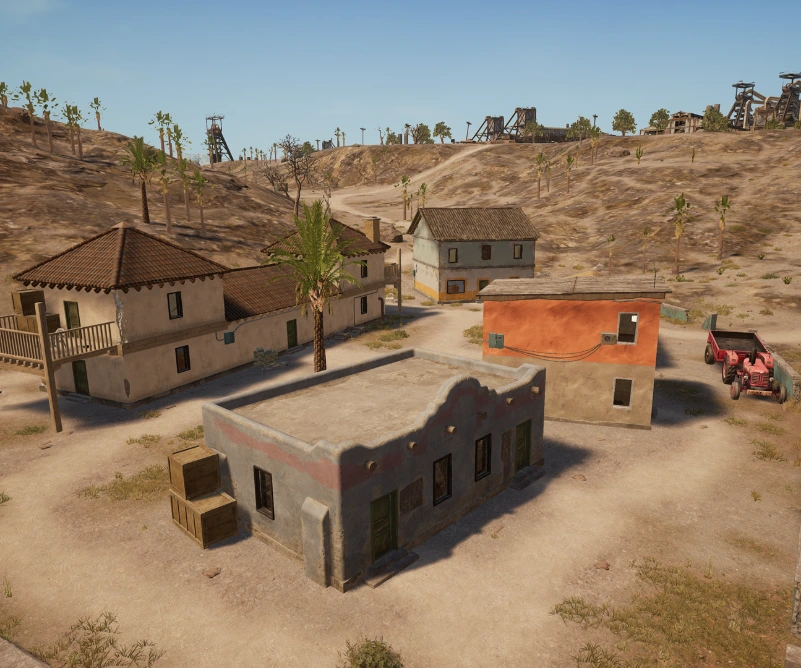 Guess the location on the PUBG Miramar map