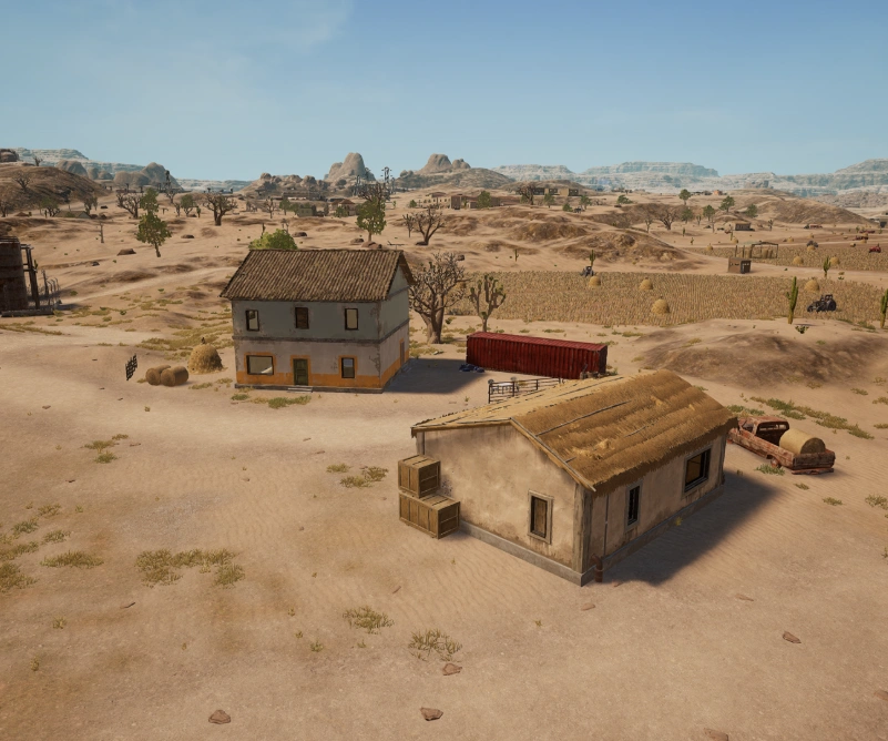 Guess the location on the PUBG Miramar map